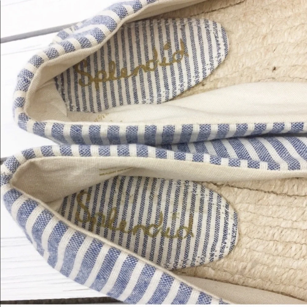 Splendid Nautical Stripe Espadrille Sandals 8.5